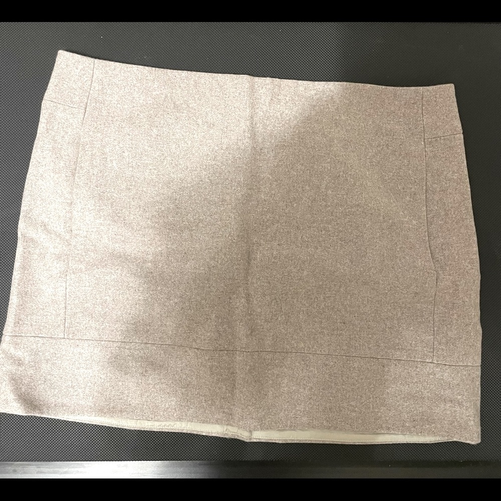J. Crew gray wool skirt with pockets